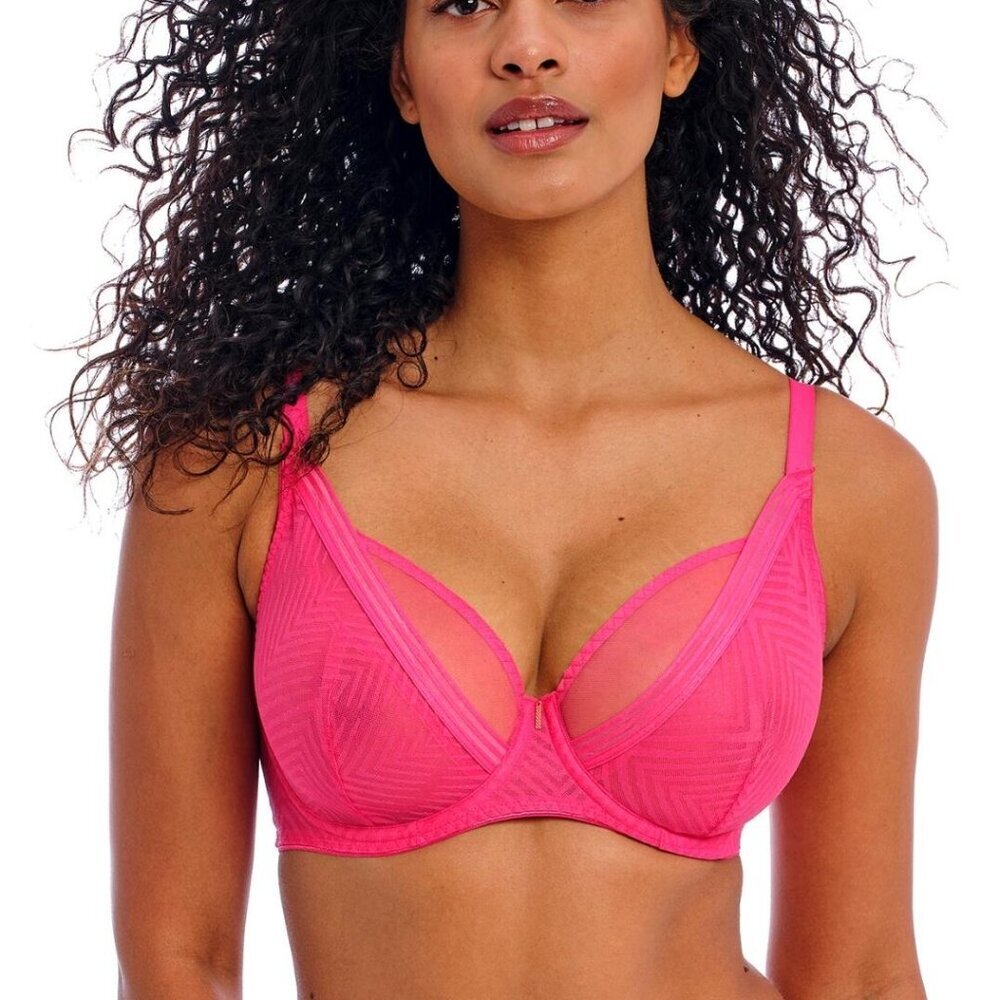 Freya Tailored Bra High Apex Plunge Underwired US 32I